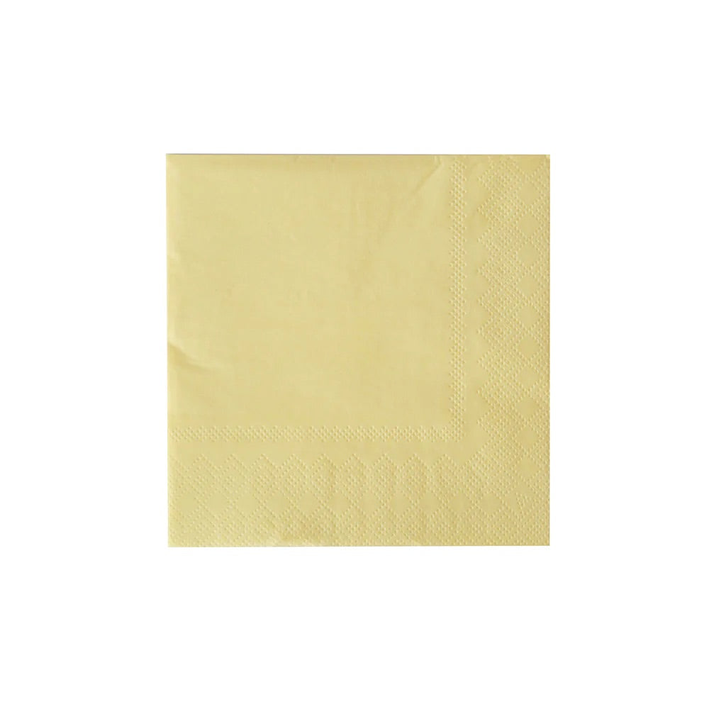 Lemon Cocktail Napkins