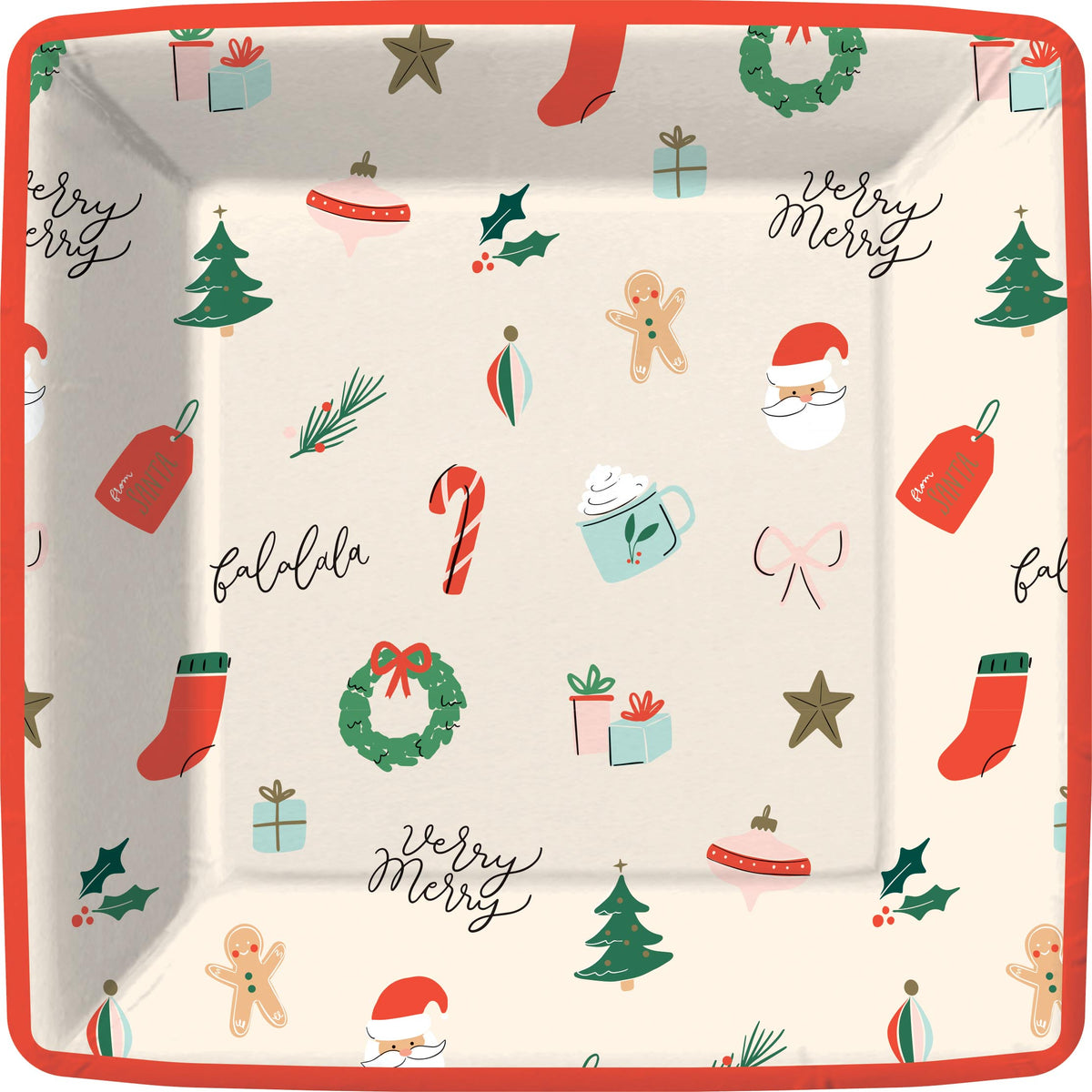 MERRY & SWEET DESSERT PLATES