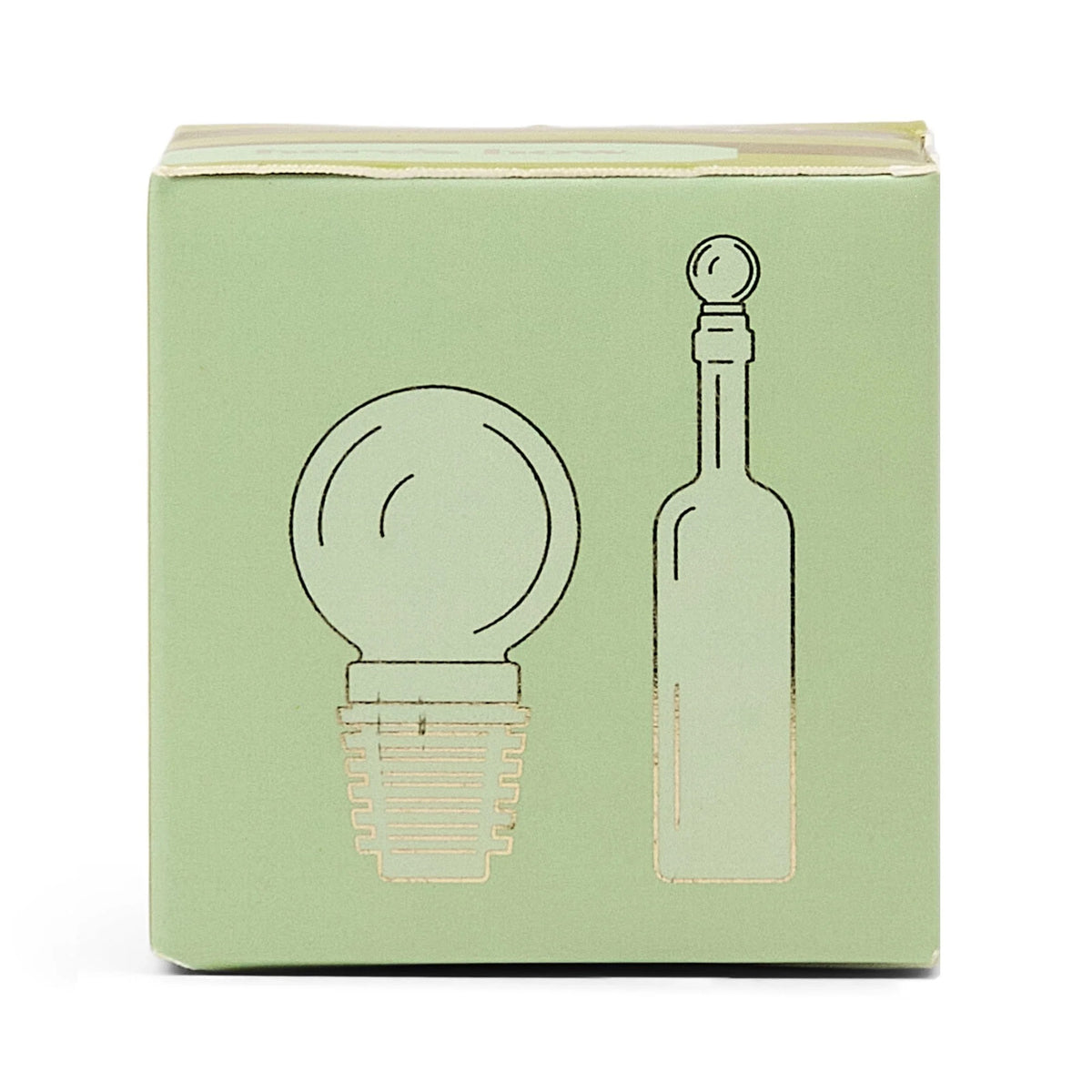 The Moony Glass Bottle Stopper OLIVE