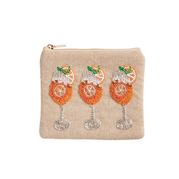 COCKTAIL BEADED POUCHES
