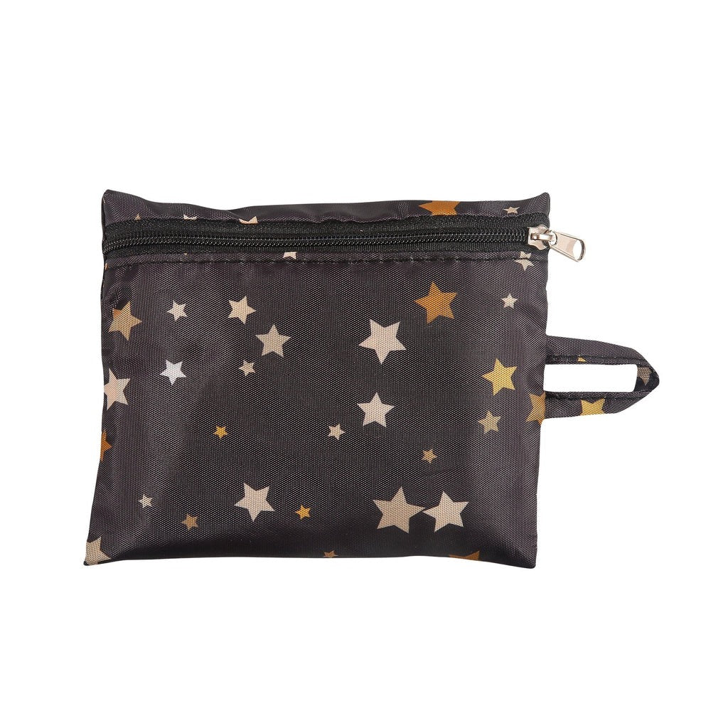 ECO CHIC FOLDABLE REUSABLE LARGE SHOPPING BAG TWINKLE STAR