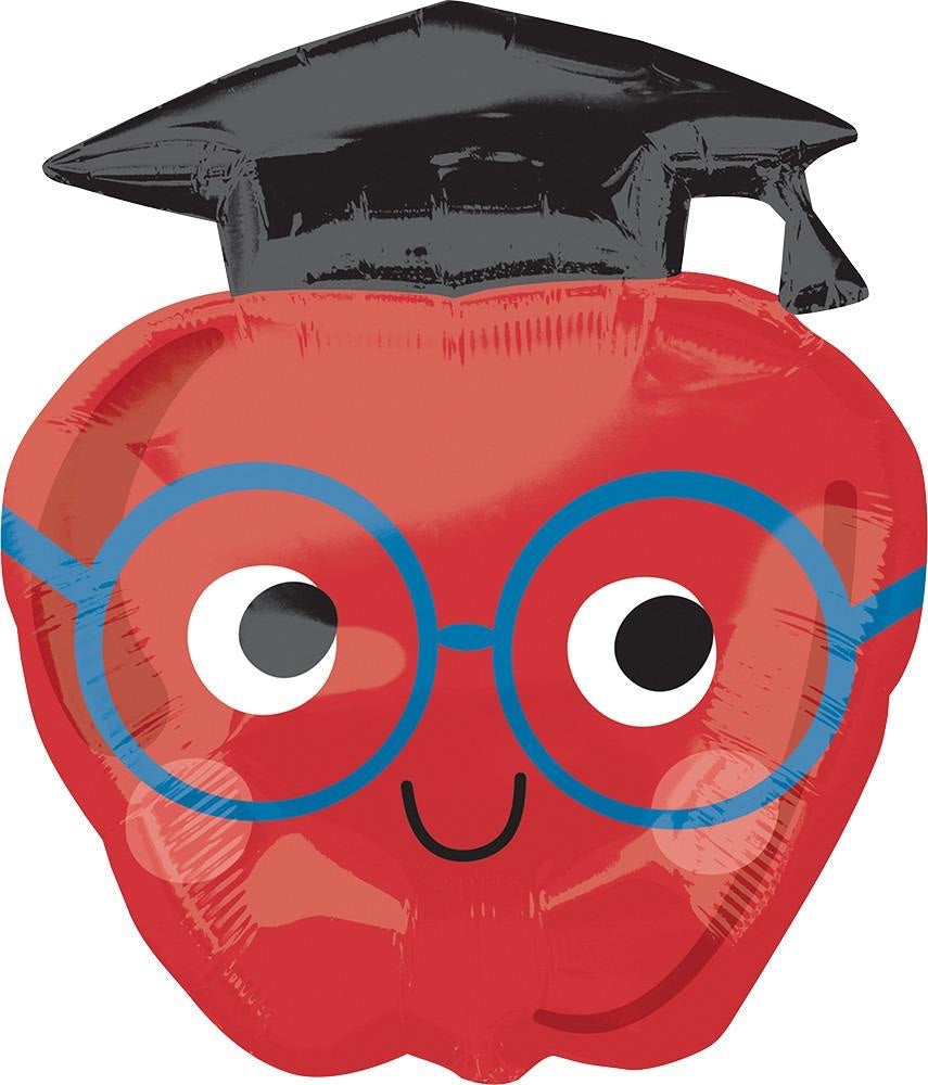 Graduation Apple Future Dreams 27" Foil Balloon