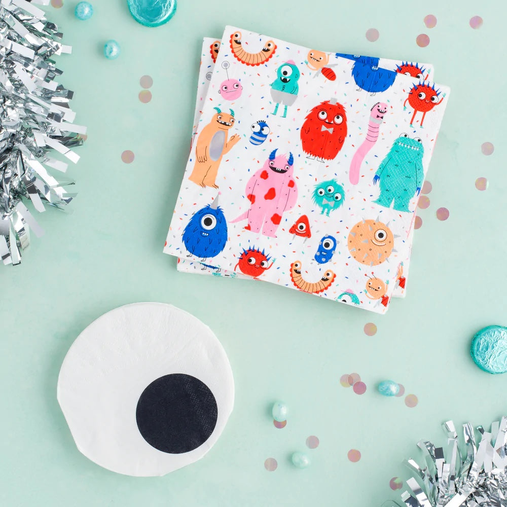 Little Monsters Cocktail Napkins