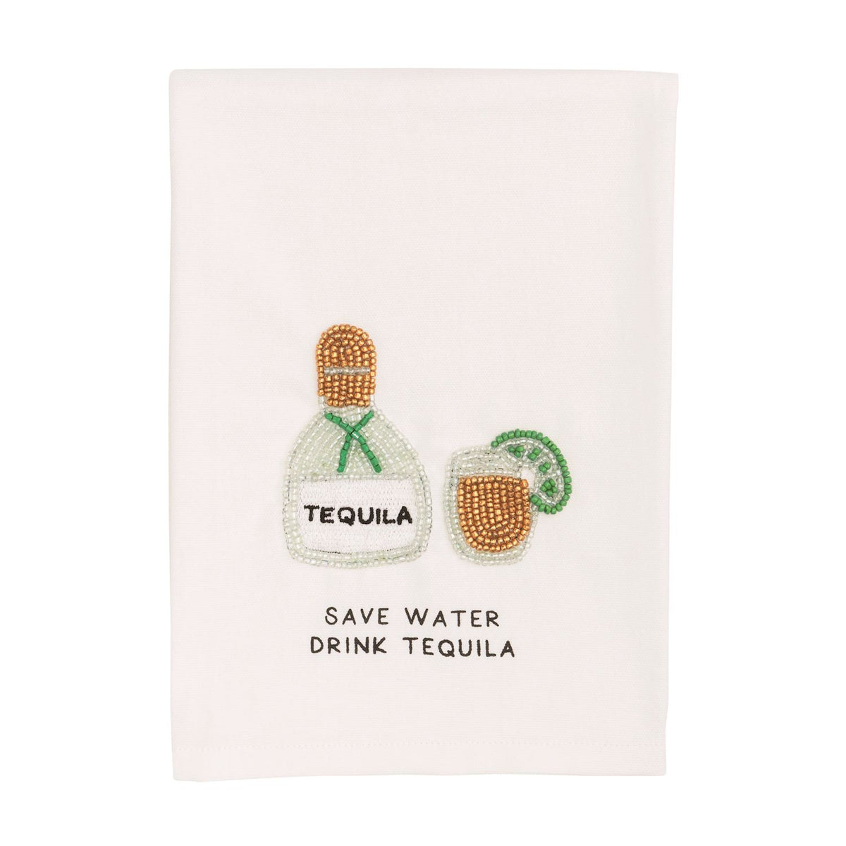 BEADED COCKTAIL TOWELS