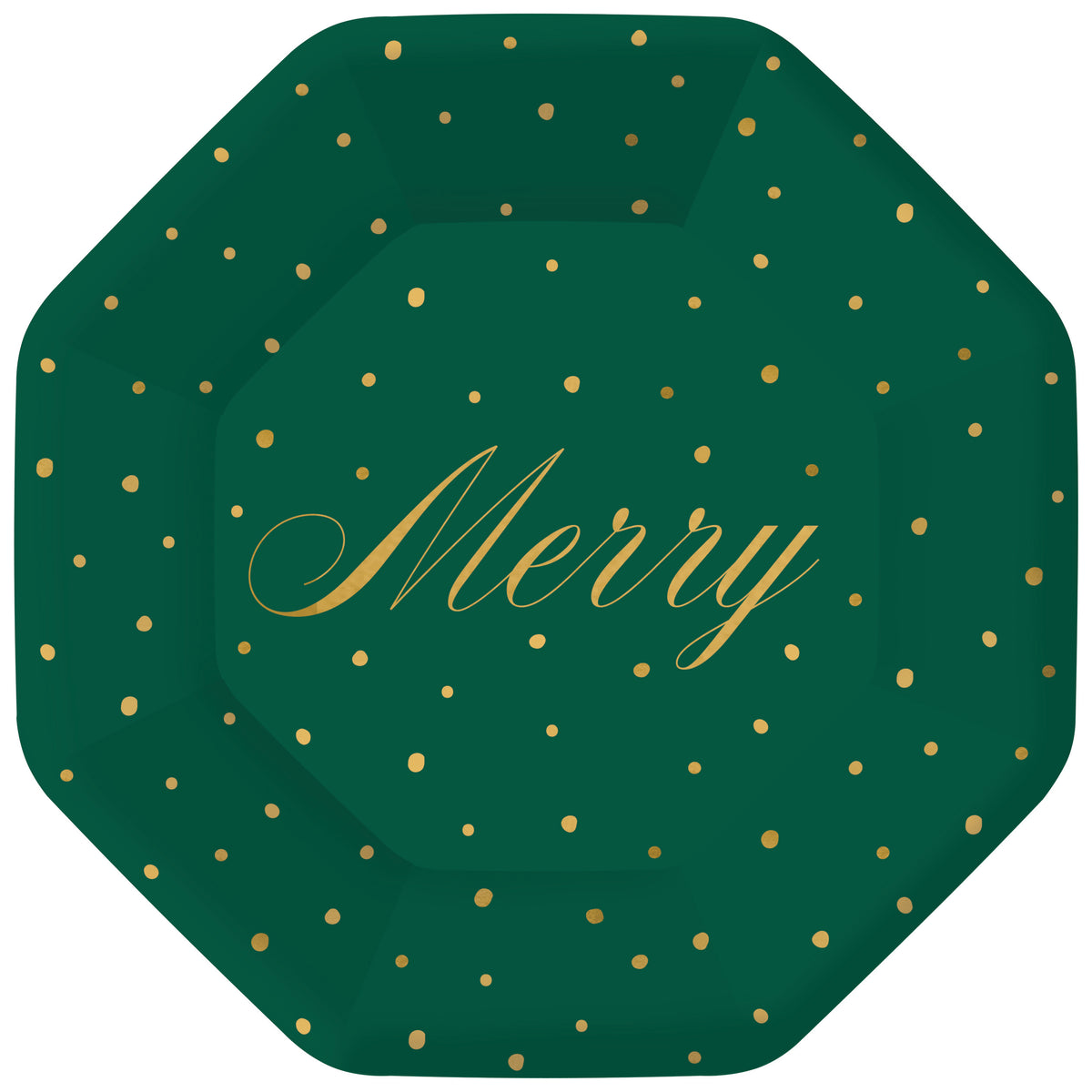 PINE BOTANICAL INSPIRATION DESSERT PLATES