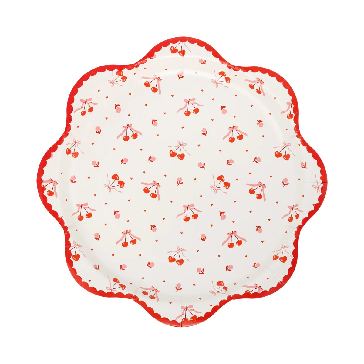 TOSSED CHERRY DINNER PLATES