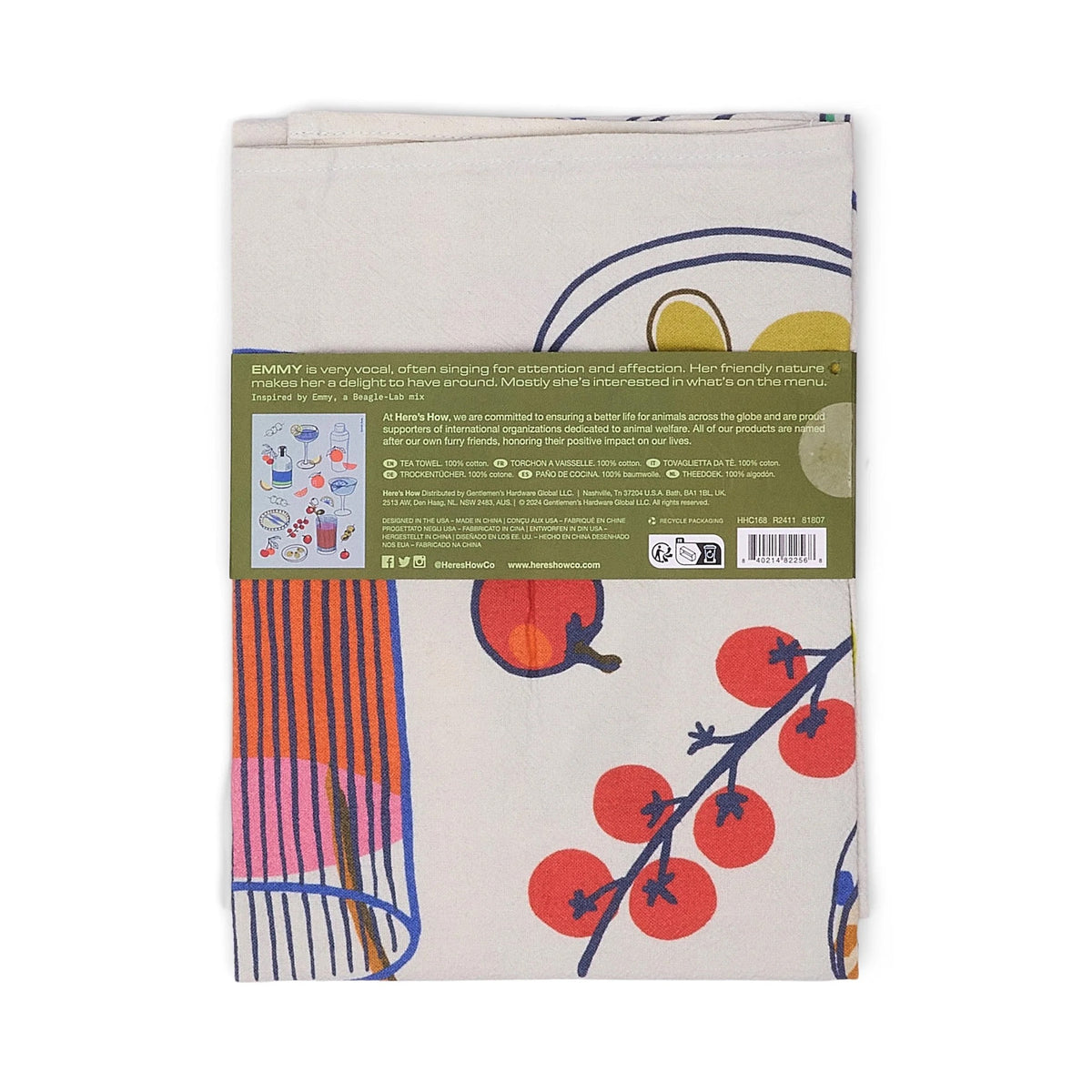 THE EMMY TEA TOWEL