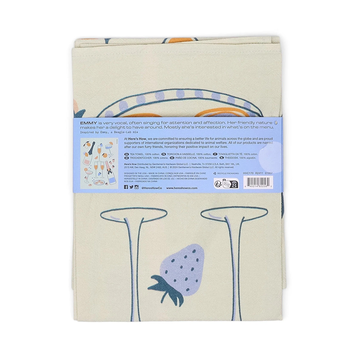 THE EMMY TEA TOWEL