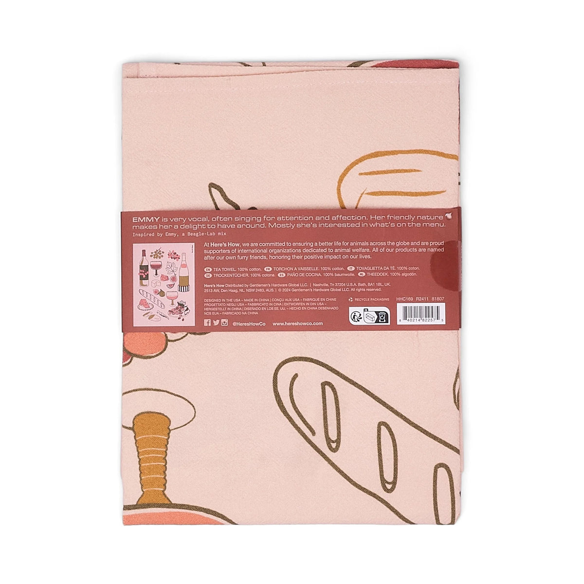 THE EMMY TEA TOWEL
