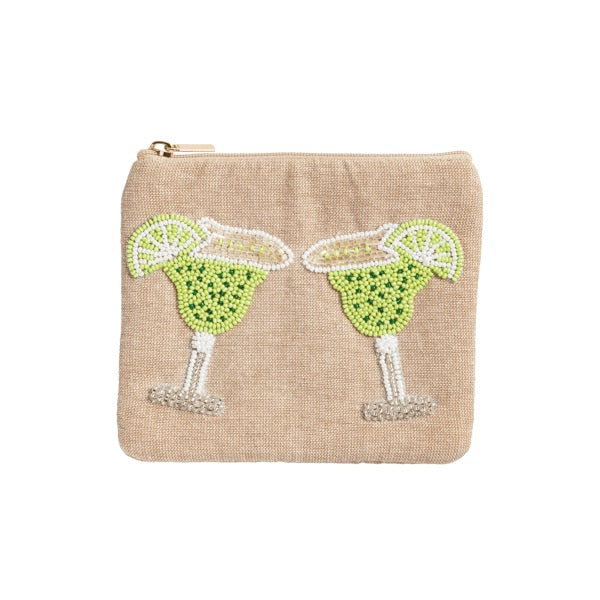 COCKTAIL BEADED POUCHES