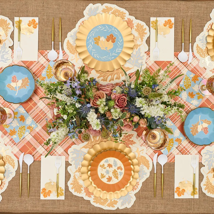 GILDED HARVEST DINNER NAPKINS