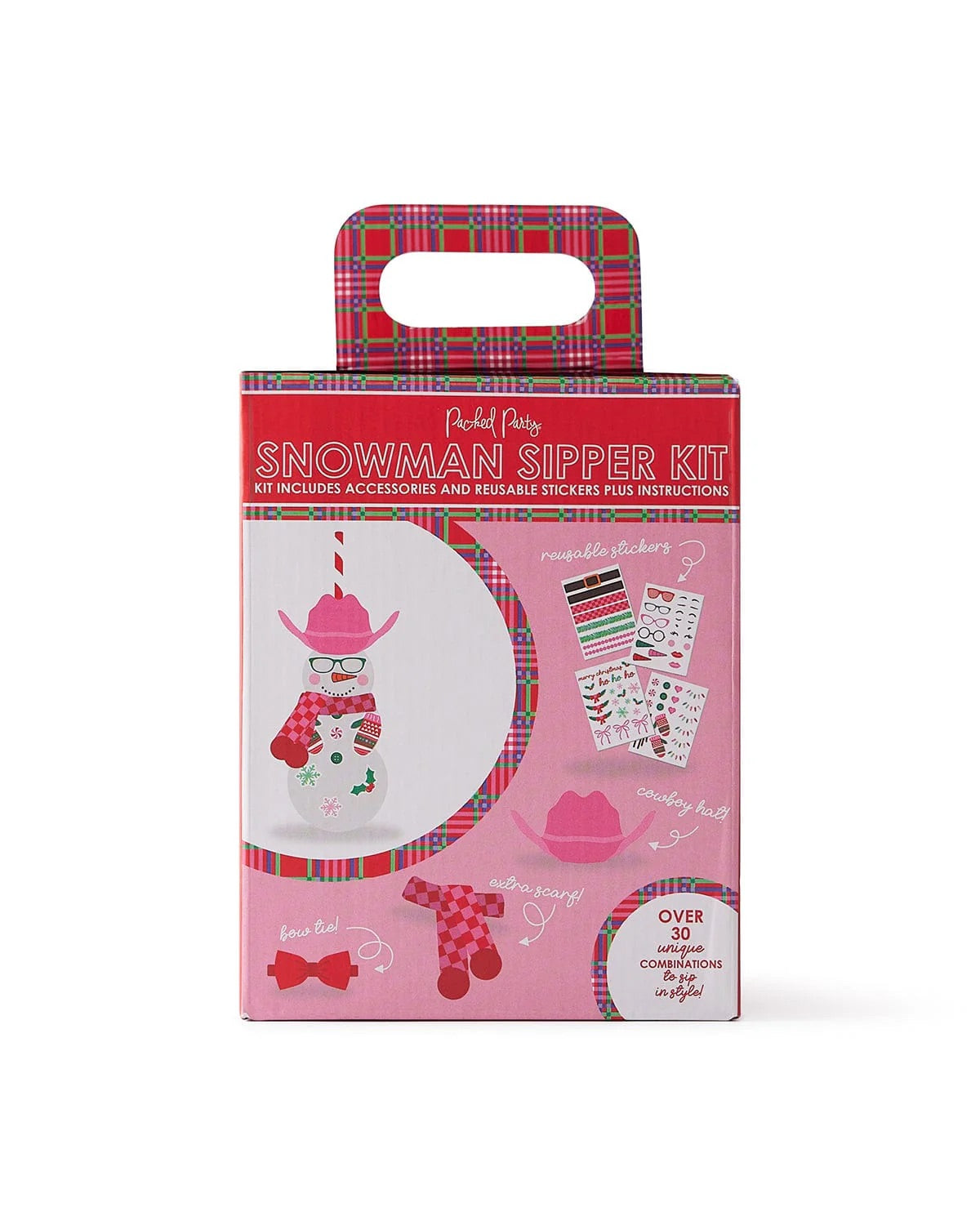 SNOWMAN SIPPER & ACCESSORY BUNDLE
