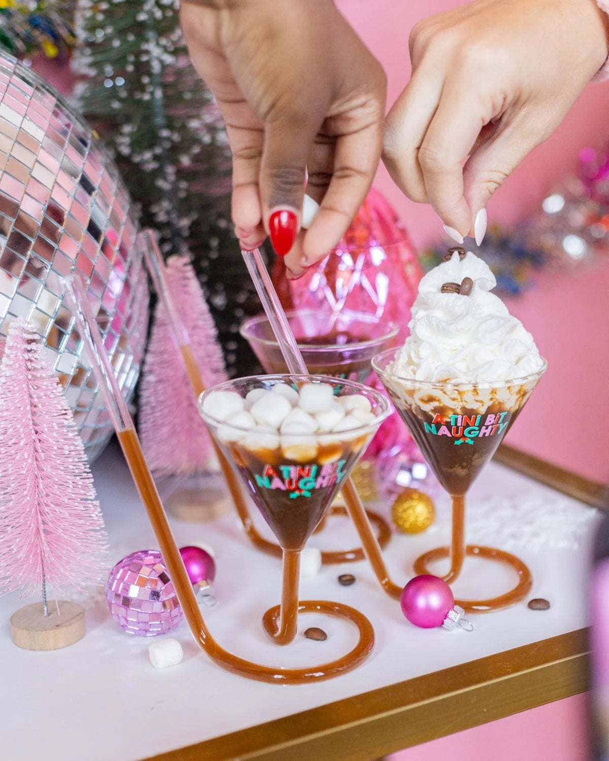 TINI BIT NAUGHTY MARTINI GLASS SIPPER