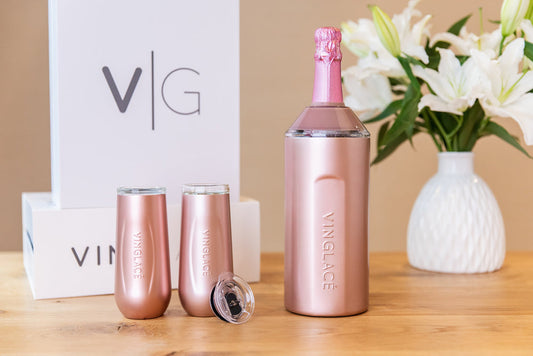 ROSE GOLD CHAMPAGNE GIFT SET