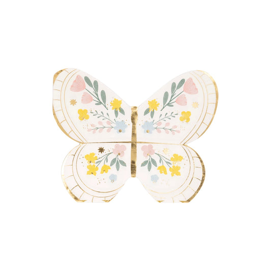 PASTEL BUTTERFLY COCKTAIL NAPKINS