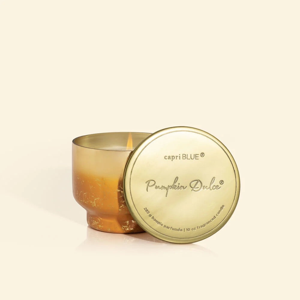 PUMPKIN DULCE GLIMMER INVERTED JAR