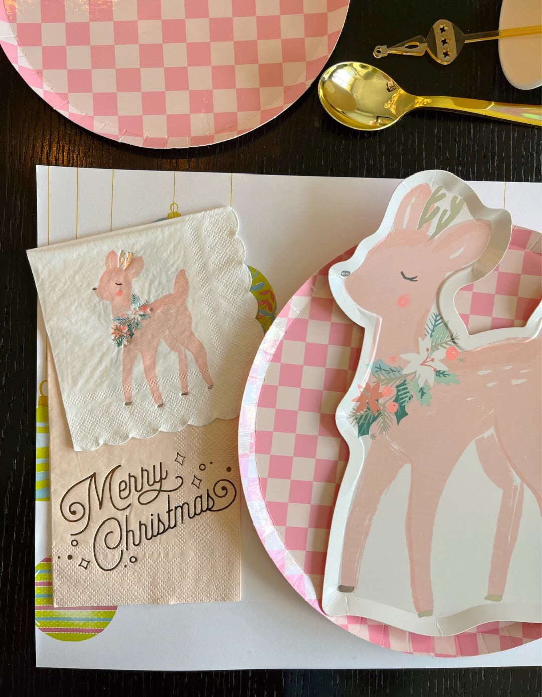 Pastel Reindeers Party Box