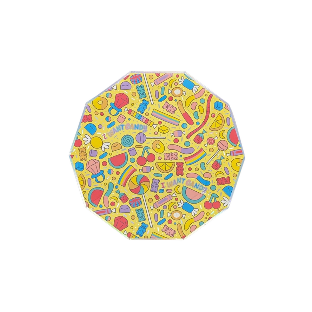 I Want Candy Dinner  Plates